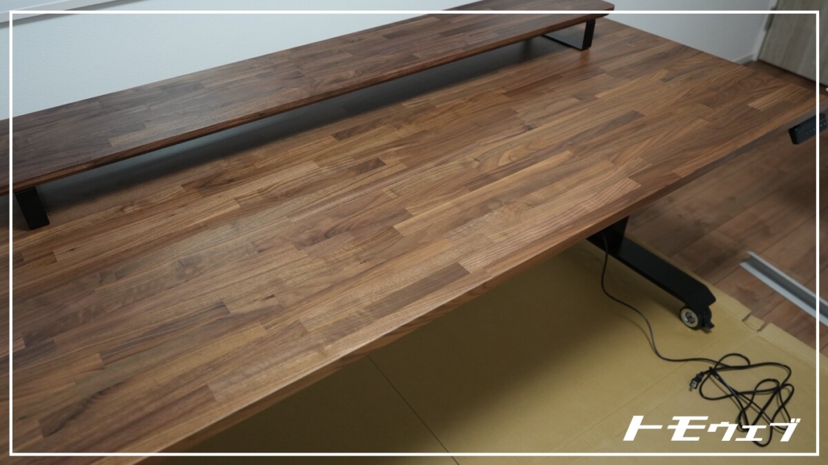 引っ越しでデスクを買い替えた。やっぱり天板は広いほど最高【PREDUCTS BOARD + Desk Shelf】 | トモウェブ